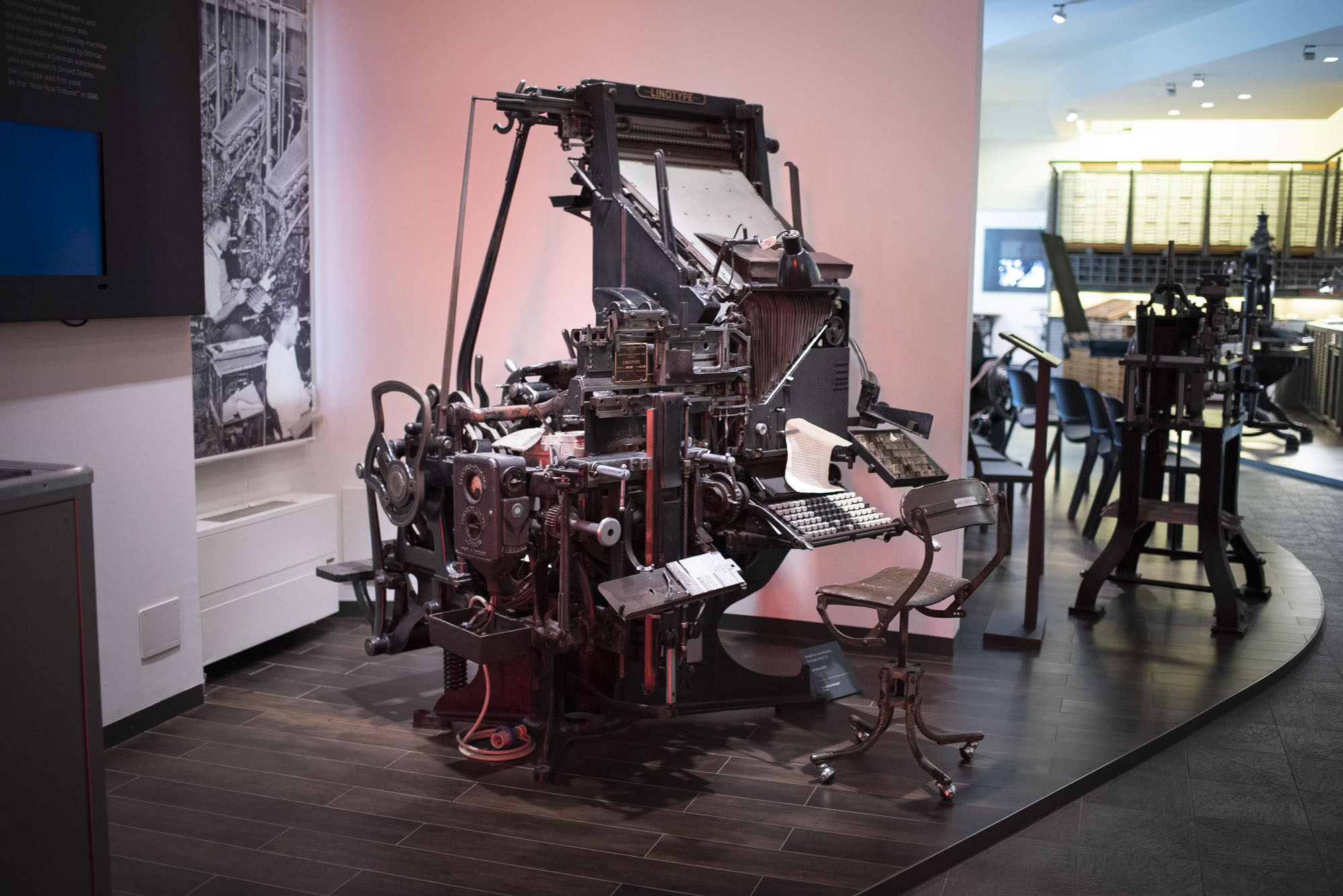Jarred Elrod, Italy, Photography, Design, Tipoteca, Linotype Machine